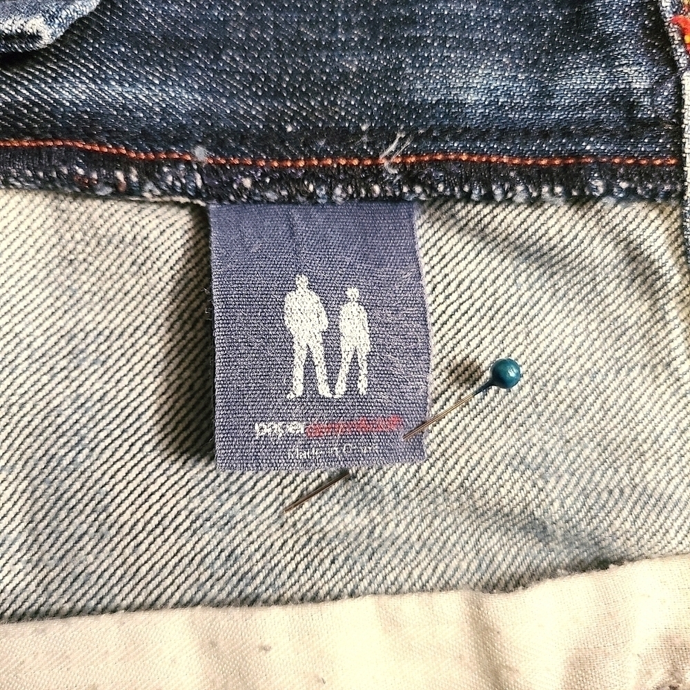 Paper Denim & Cloth Jeans Bridgette Low Rise Bootcut Wide Leg Medium Wash Baggy - Picture 9 of 11